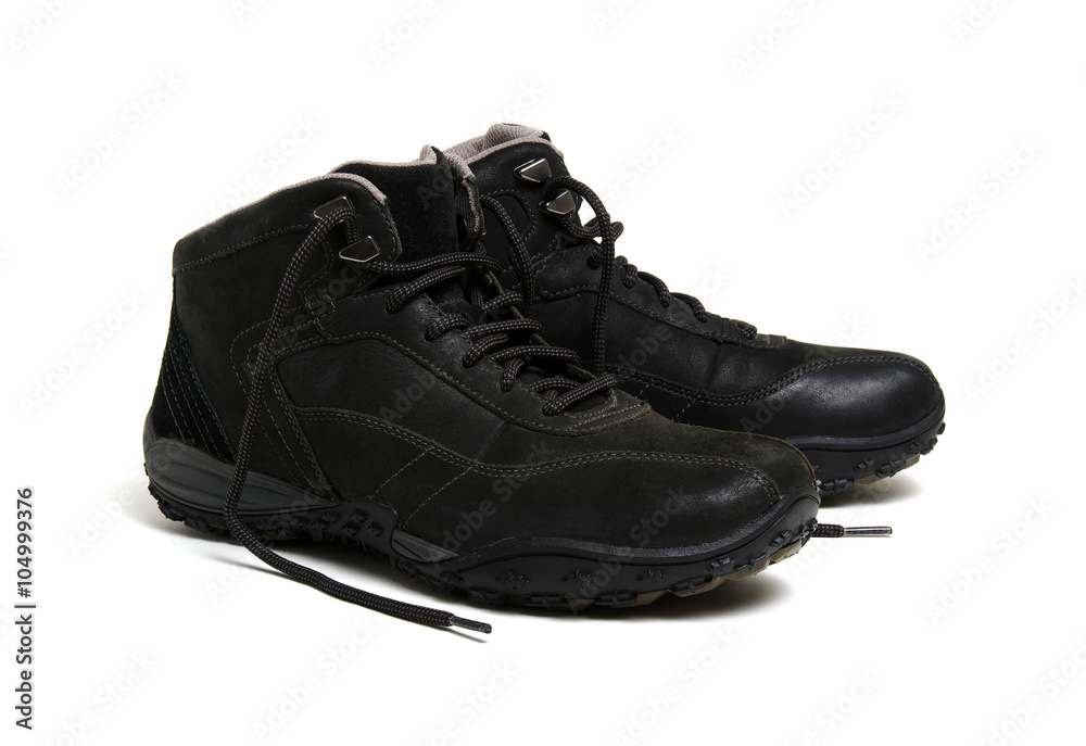 Black mans boots