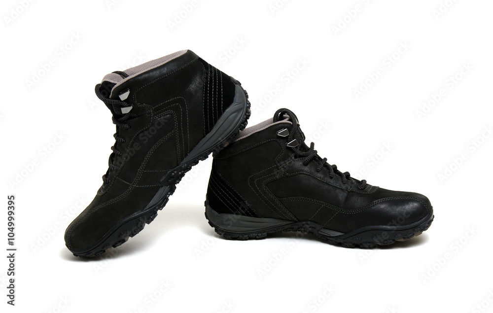 Black mans boots