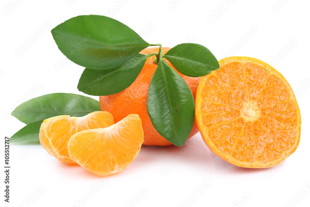 Mandarine Mandarinen Früchte Frucht Freisteller freigestellt is