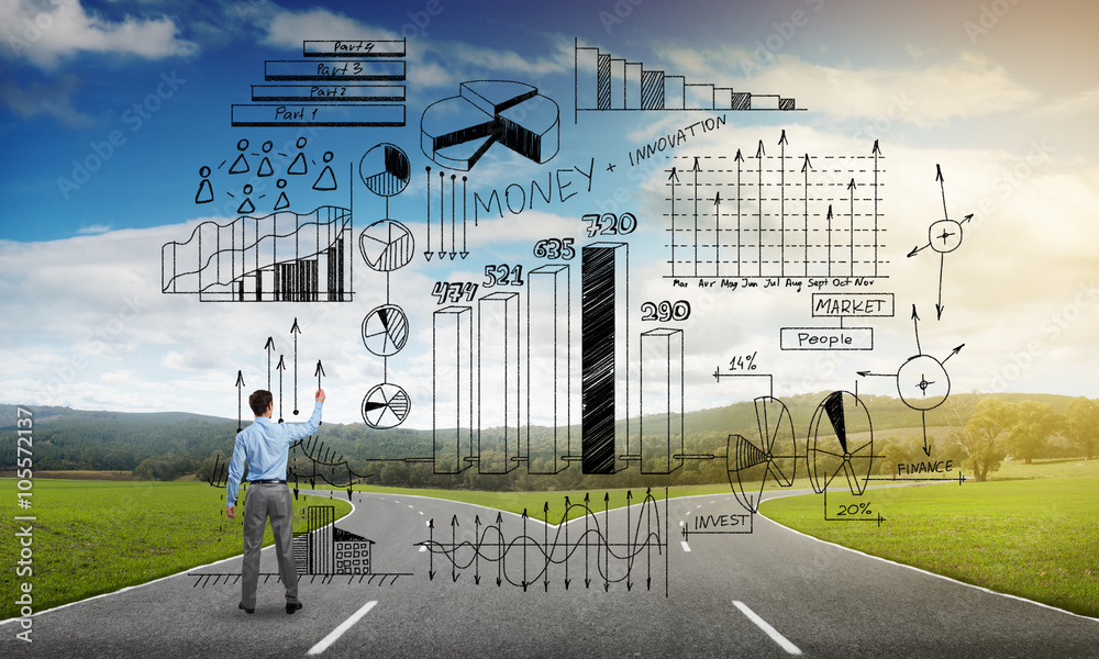 Infographic strategy plan