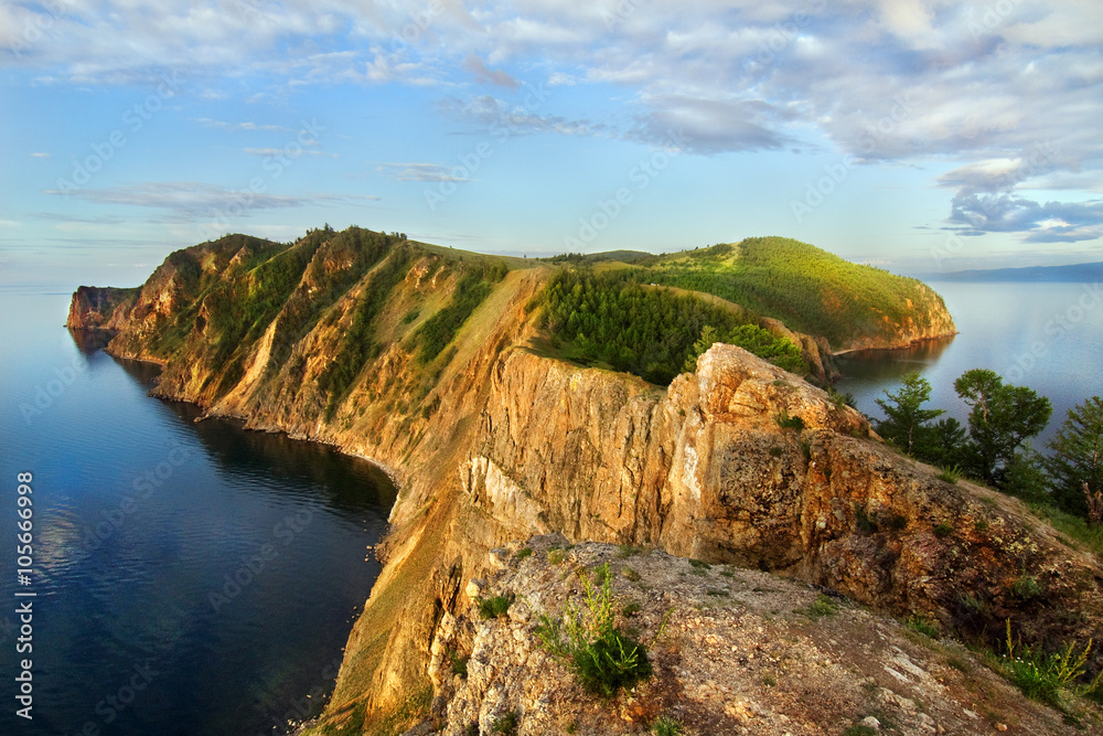 Lake Baykal Russia sunrise water