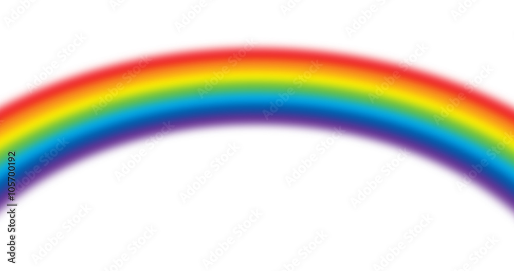 illustration of rainbow