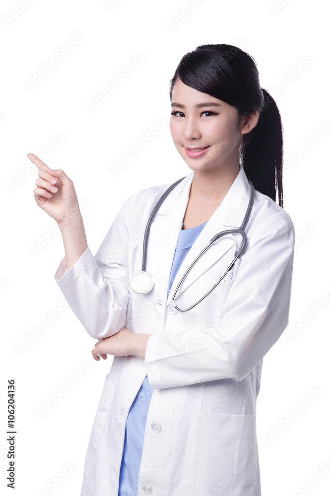 Smile woman doctor