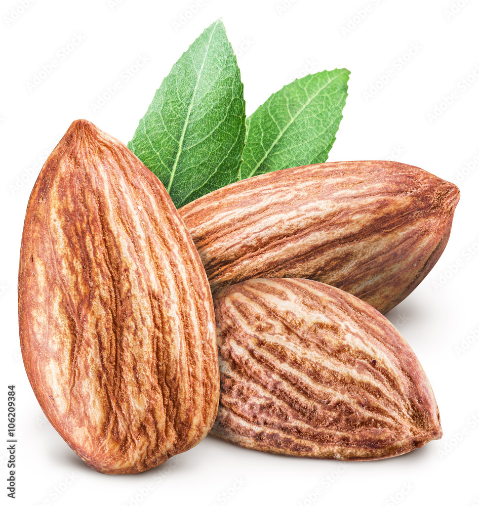 Almond nuts.