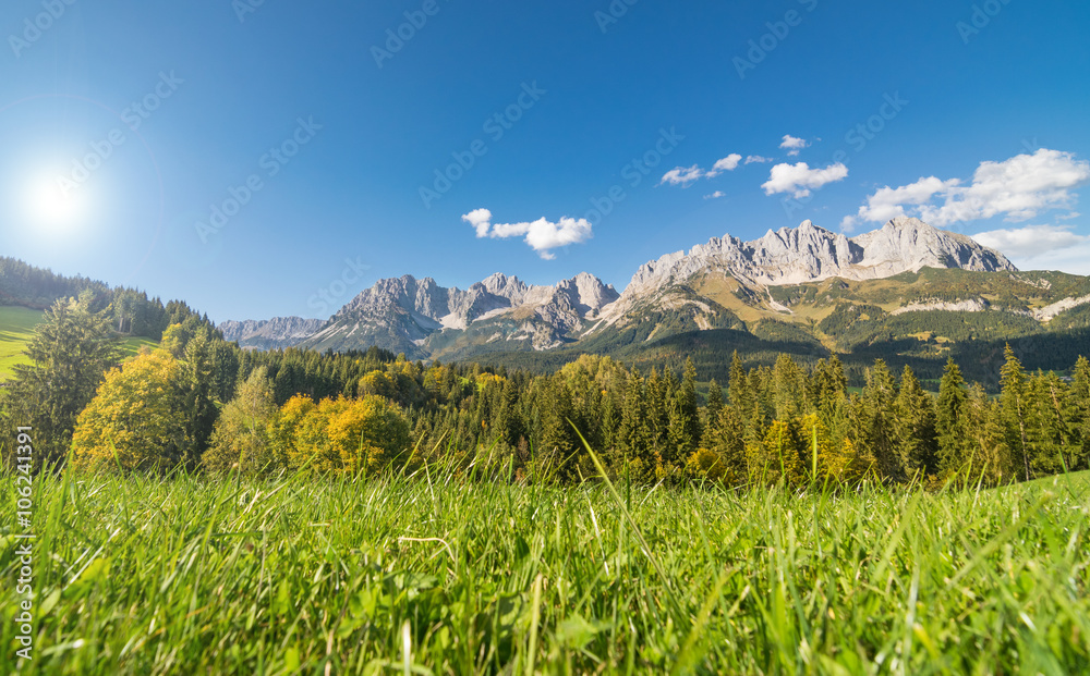 Spätsommer in Kitzbühel, Wilder Kaiser