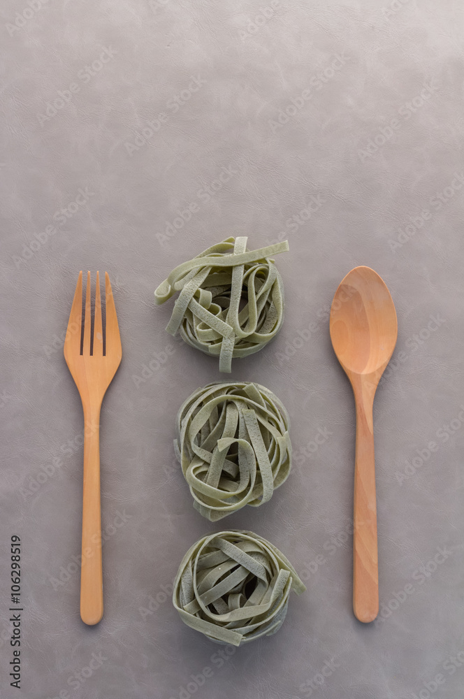 pasta ready for cooking