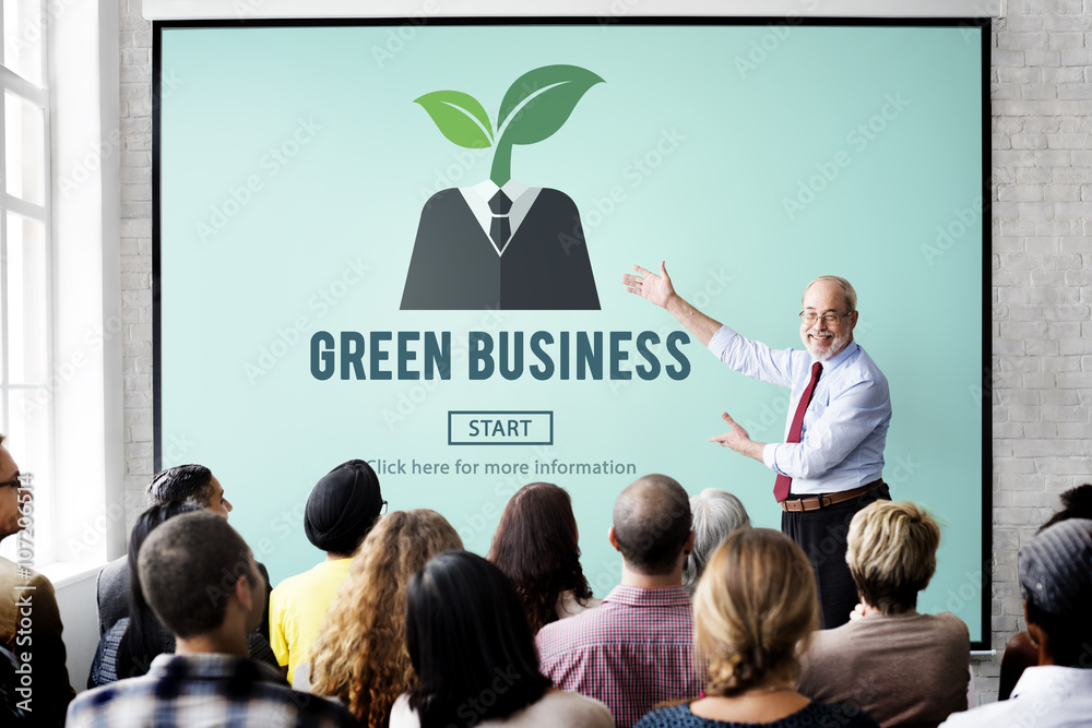 Green Business Ecology Environment Concept