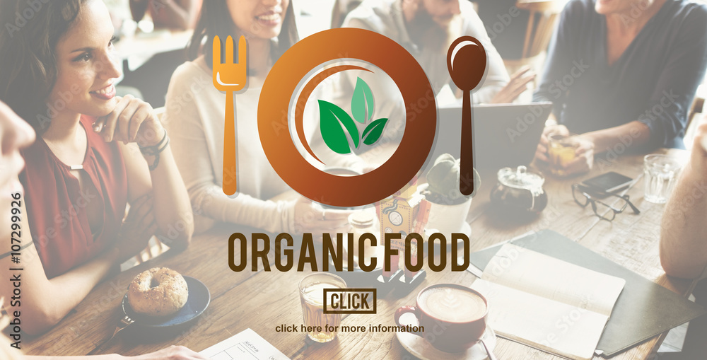 Organic Food Healthy Nourishment Concept