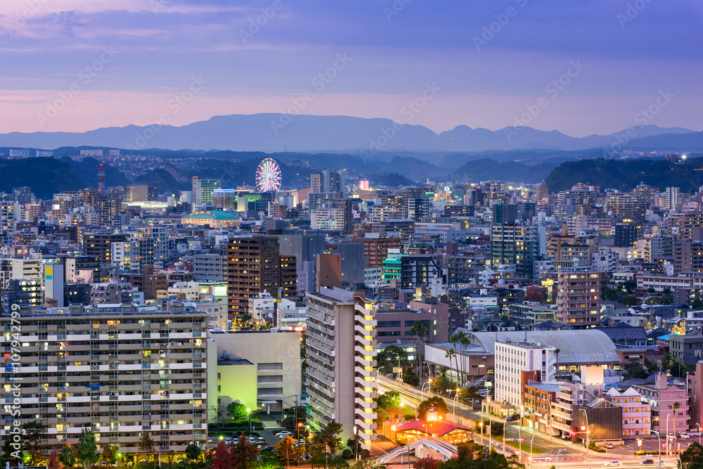 鹿儿岛日本城市景观