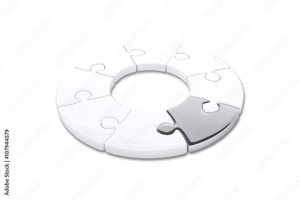 Jigsaw circle