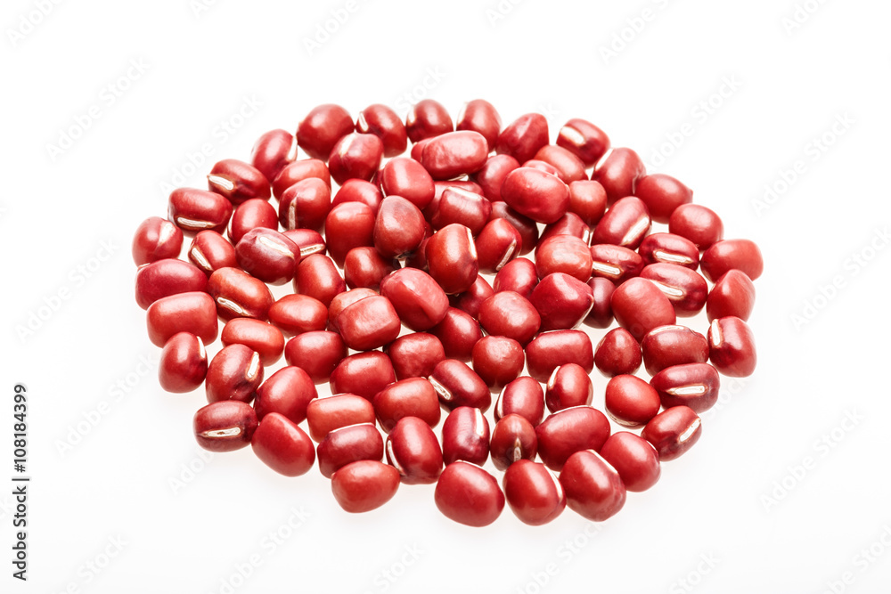 Agricultural product red bean close shot