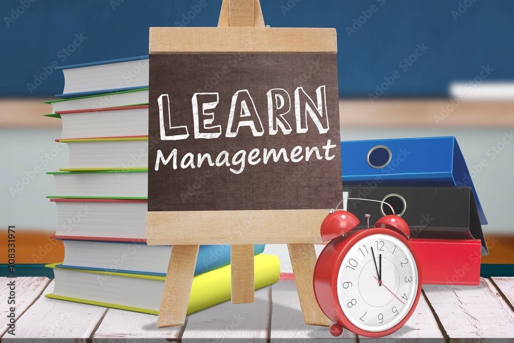 Composite image of learn management