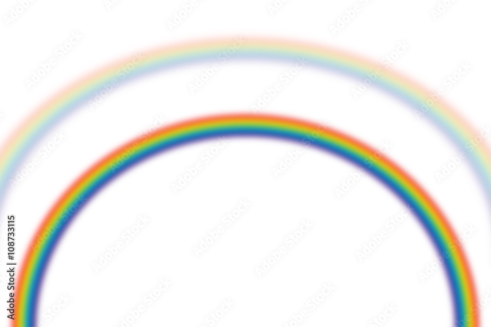 illustration of rainbow