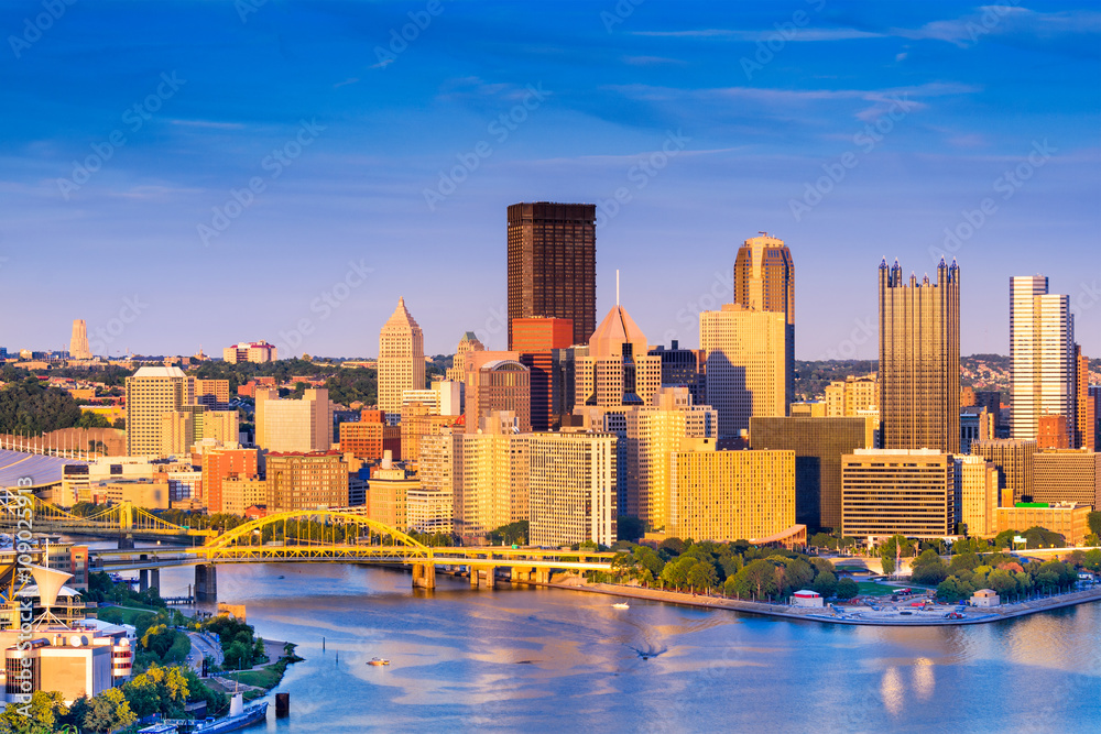 Pittsburgh Pennsylvania Cityscape