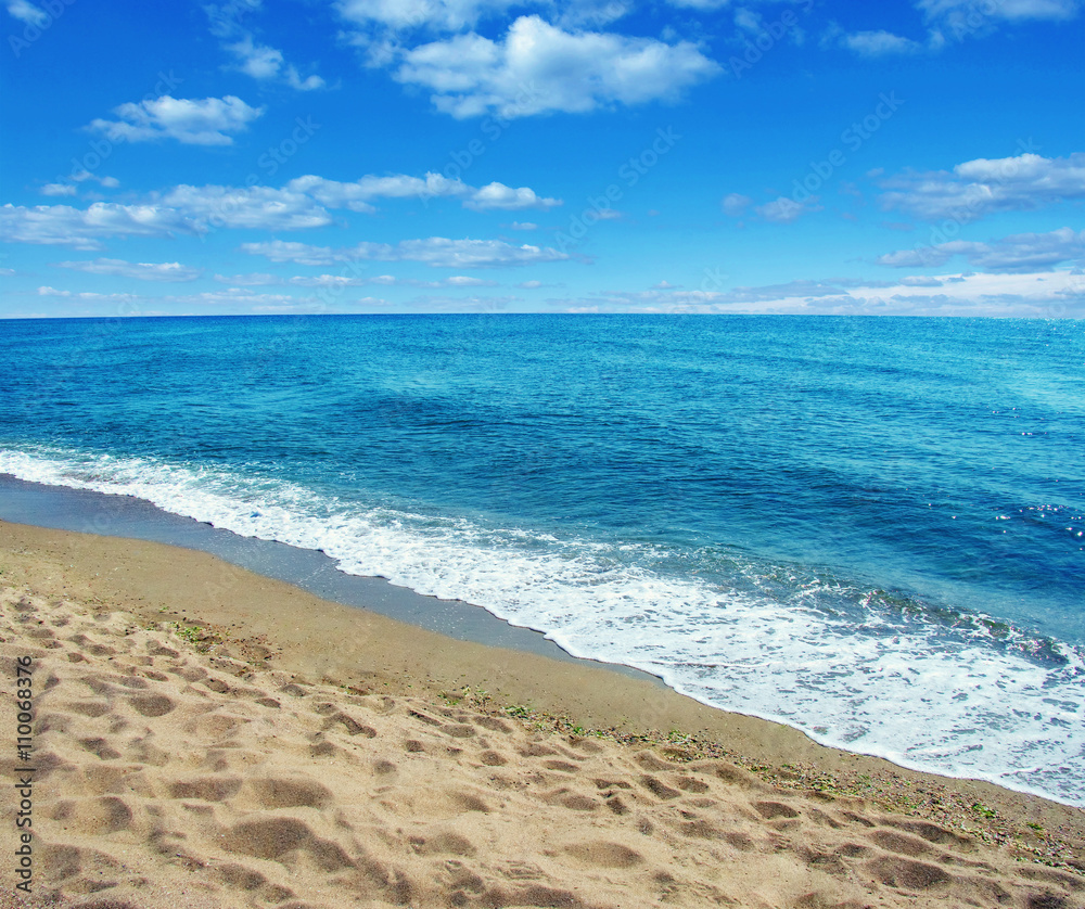 海滩与大海