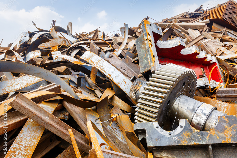 Industrial old gear abstract background