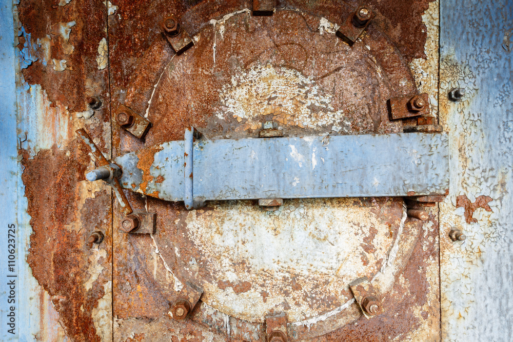 Rusty metal surface background texture