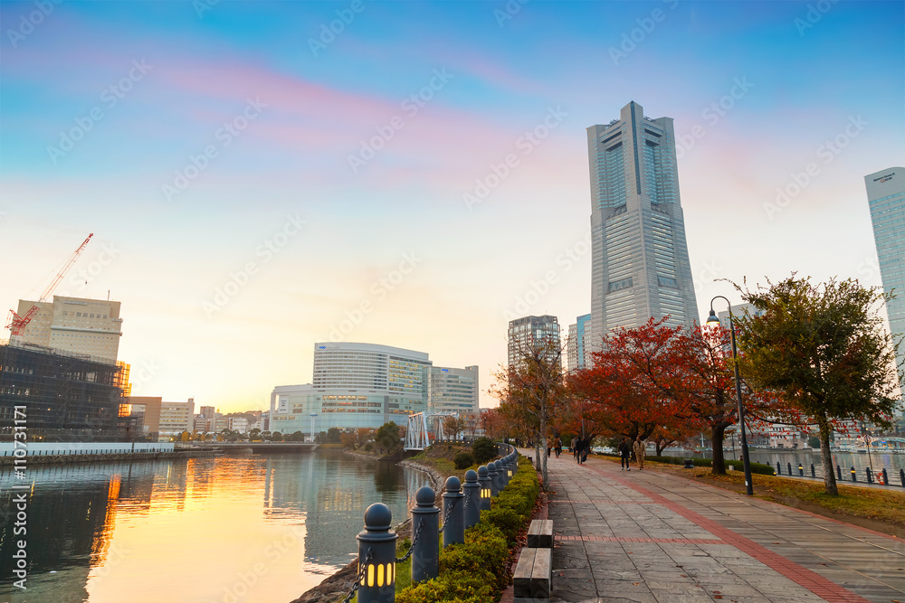 日本横滨市米奈区