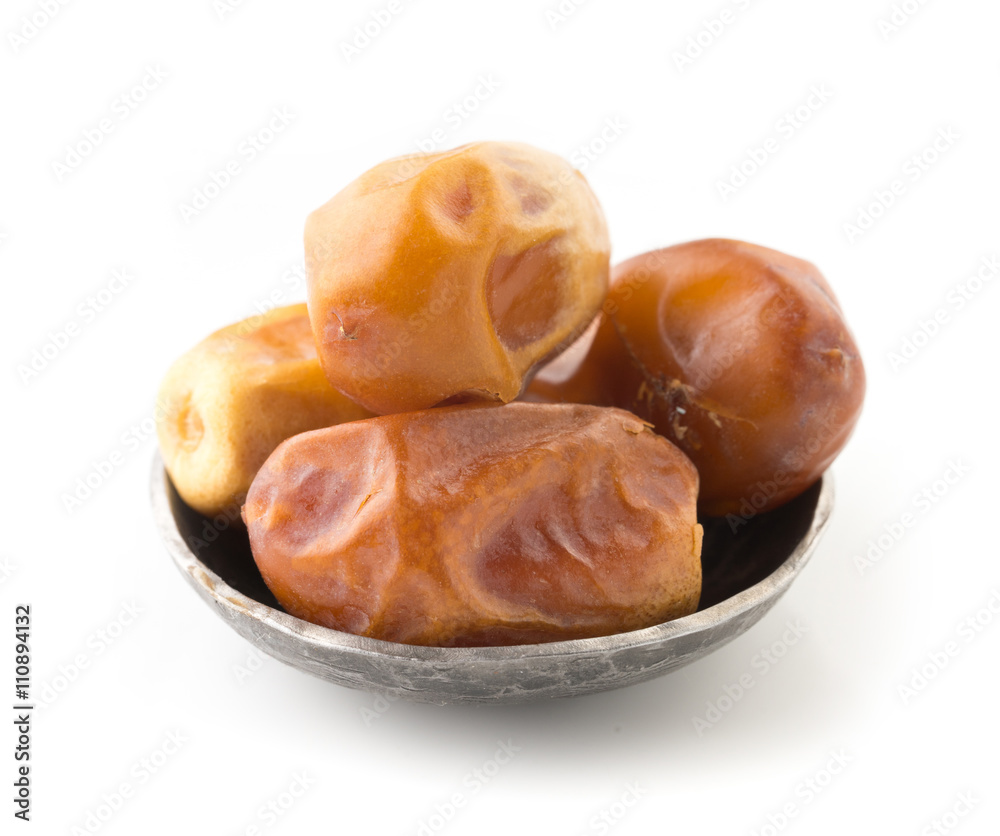 jujube isolated on white background