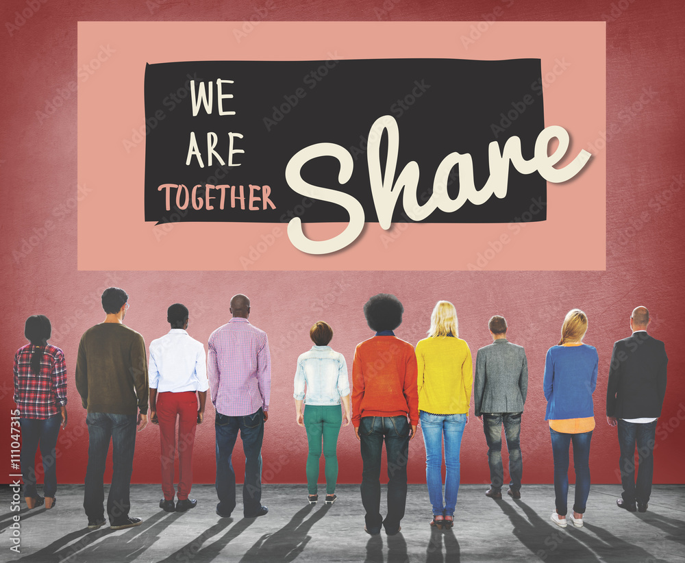 Share Sharing Communication Connection Social Concept