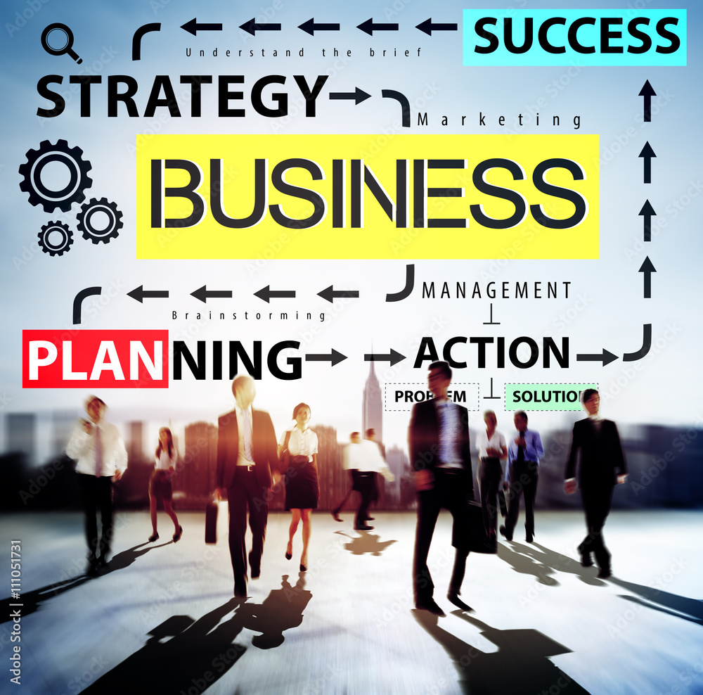 Business Planning Strategy Success Action Concept