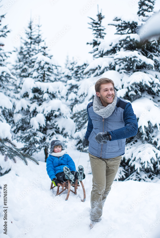 Walking family