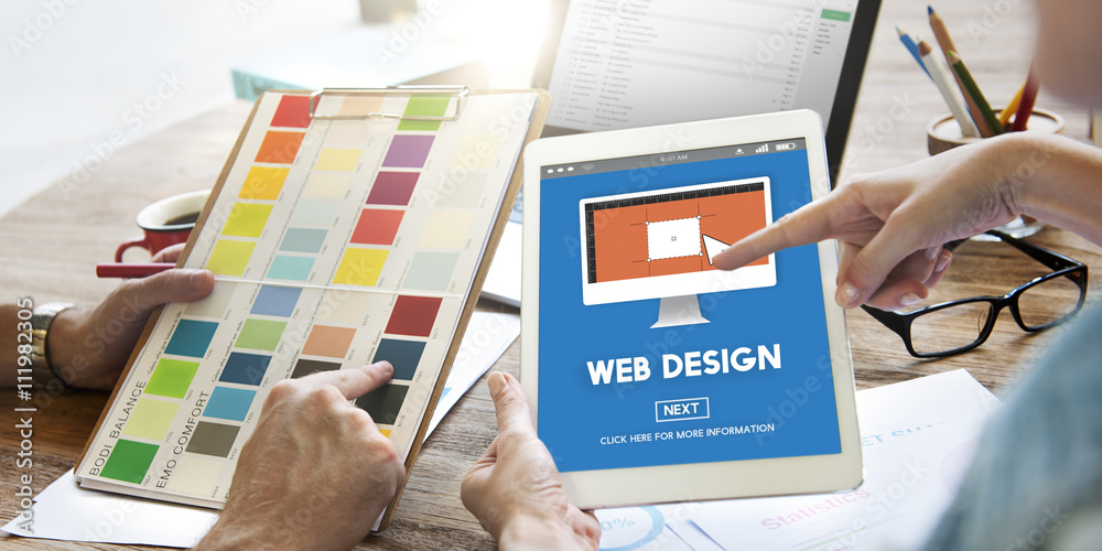 Web Design Homepage Internet layout Software Concept