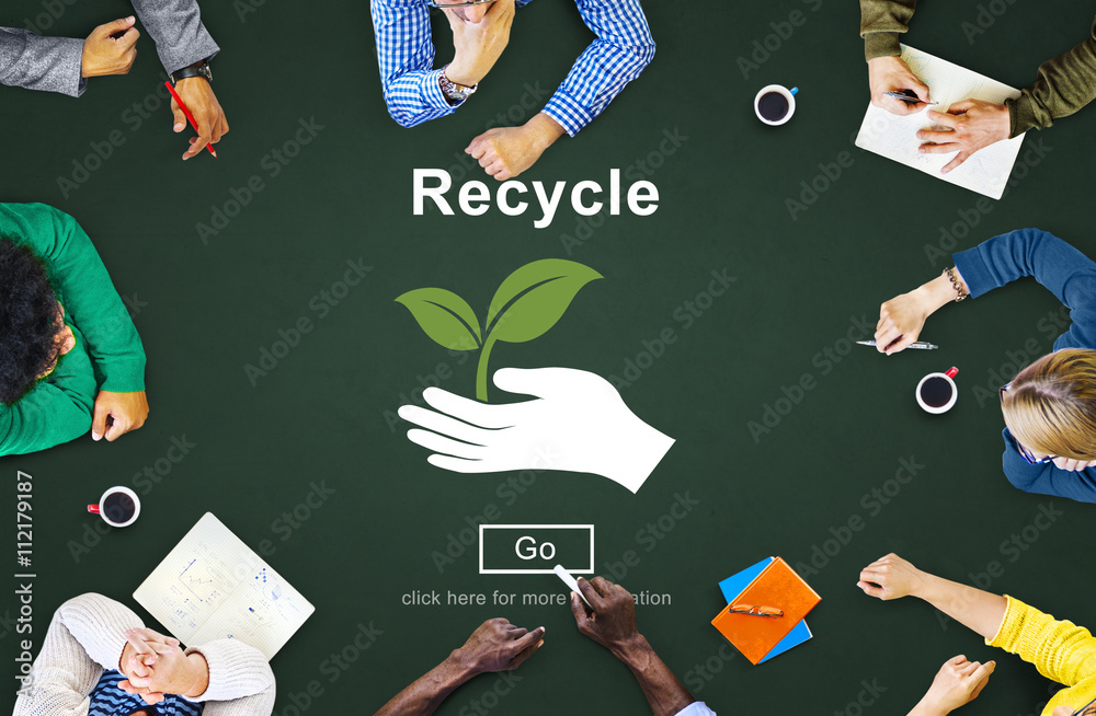 Recycle Reuse Reduce Ecosystem Environment Concept