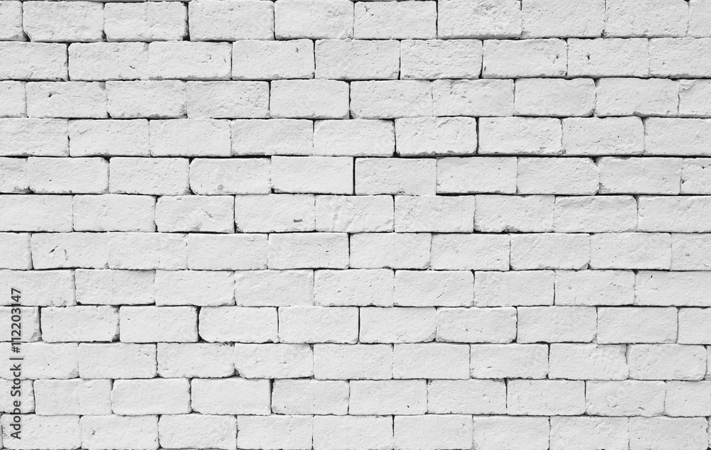 White stone blick wall texture background.