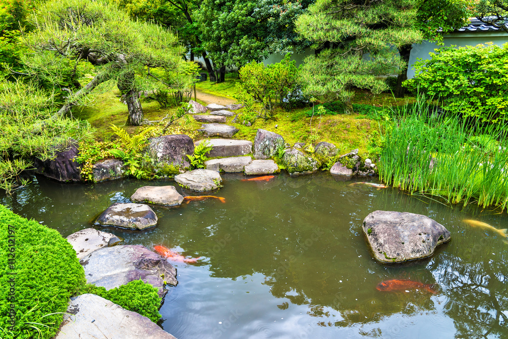 位于姬路的传统日本花园Koko en