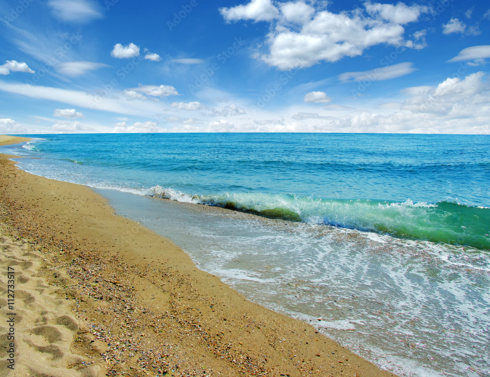 海滩与大海