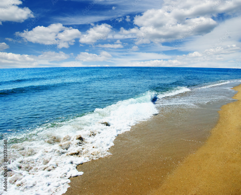 beach and sea