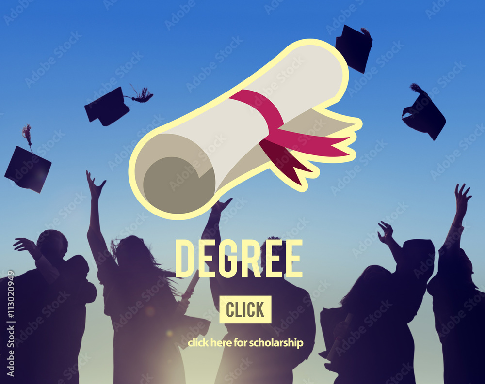 Diploma Degree Graduation Course Education Concept