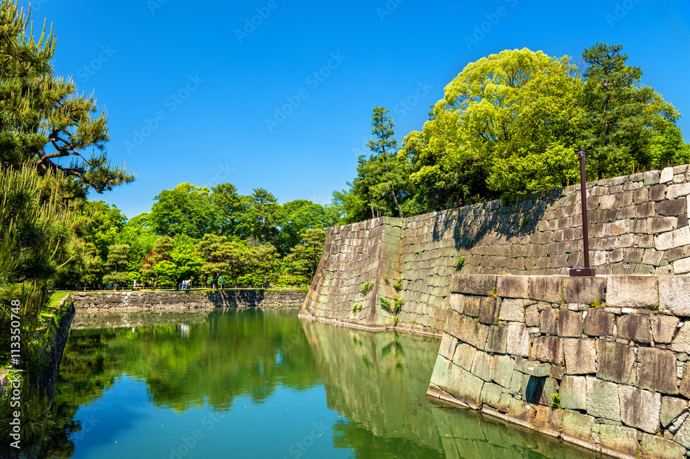 京都二条城护城河