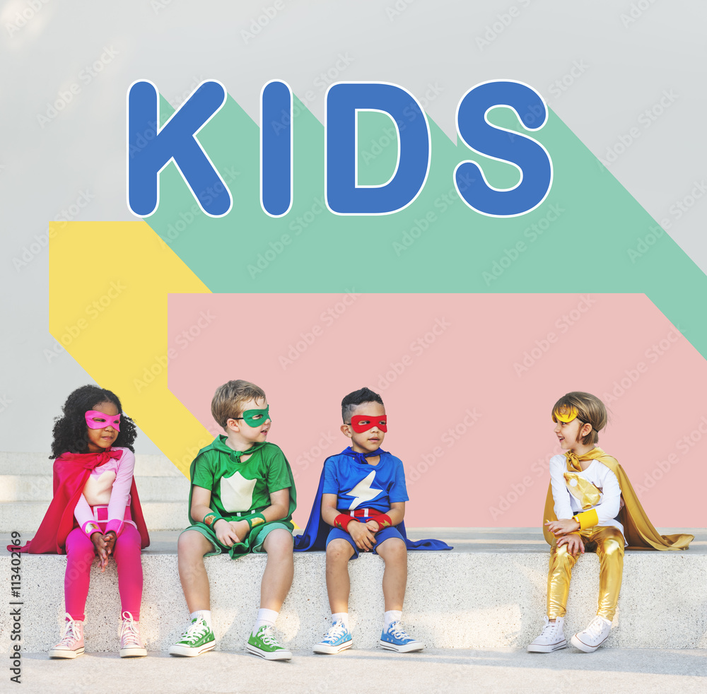 Kids Children Childhood Youth Concept