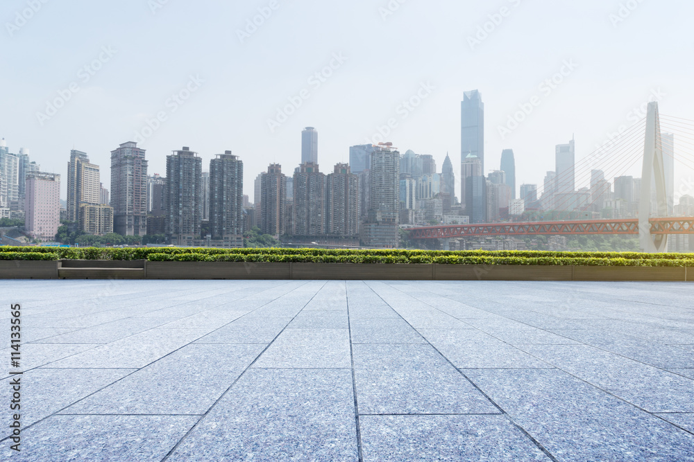 重庆城市景观与天际线空层