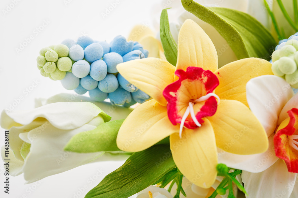 Beautiful spring flower bouquet