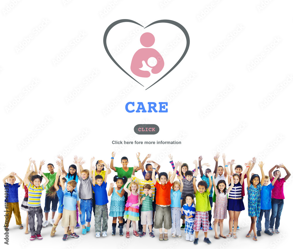 Care Childcare Love Baby Take Care Concept