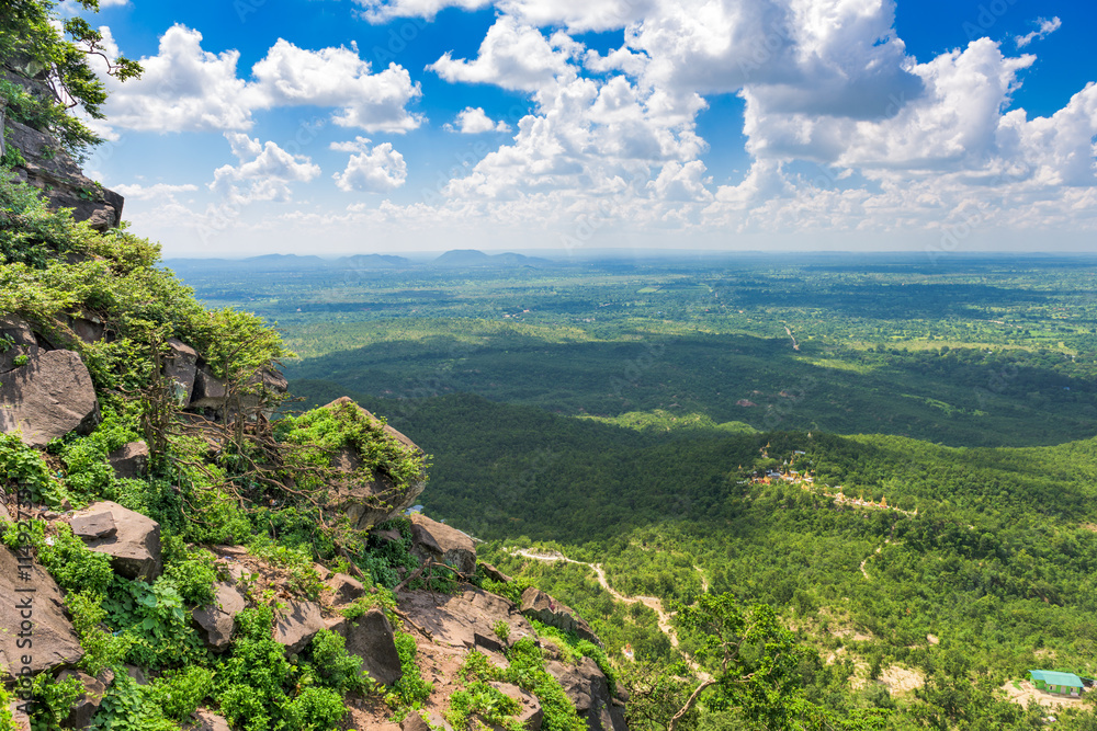 View From Taung Kalat