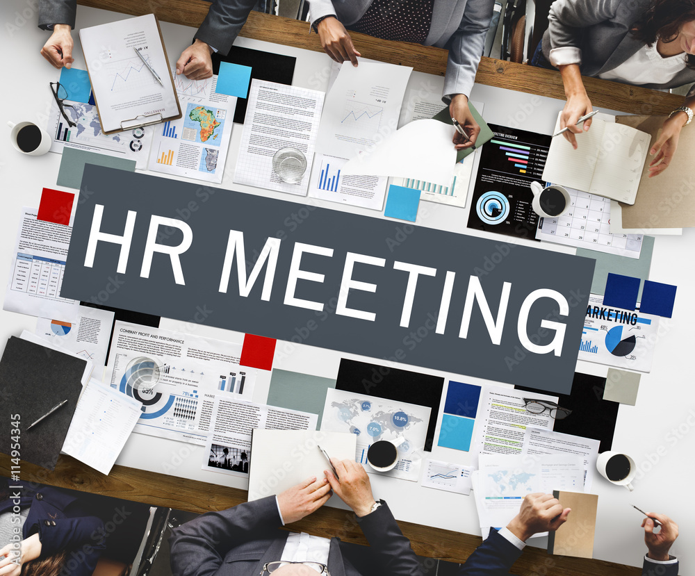 HR Meeting Convention Employment Occupation Concept