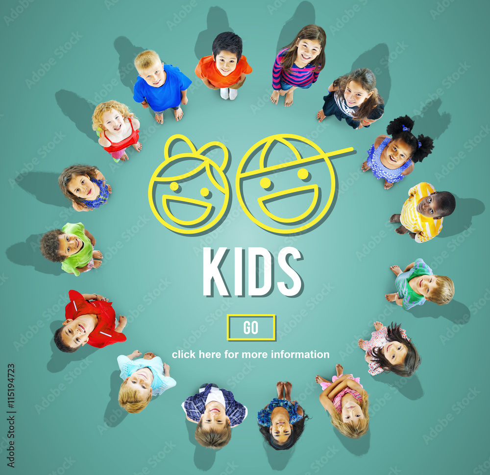 Kids Children Offspring Generation Life Concept