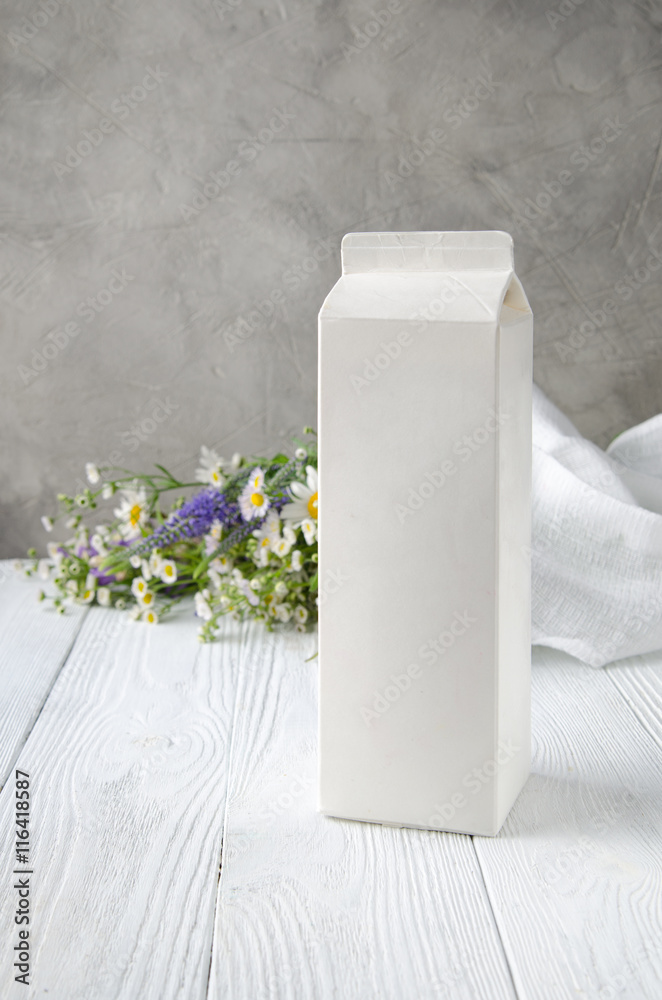 –£–ø–∞–∫–æ–≤–∫–∞ –º–æ–ª–æ–∫–∞. packaging. Fram milk with flowers