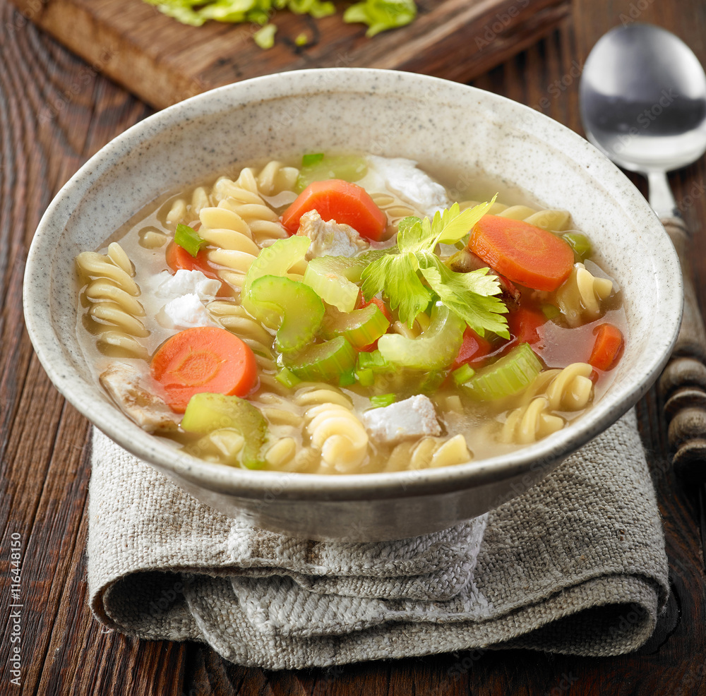 chicken and vegetable soup