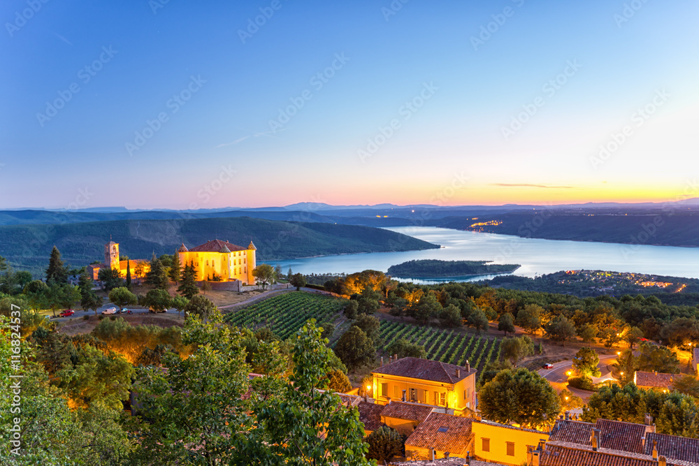 Aiguines, Gorges du Verdon, Provence, France