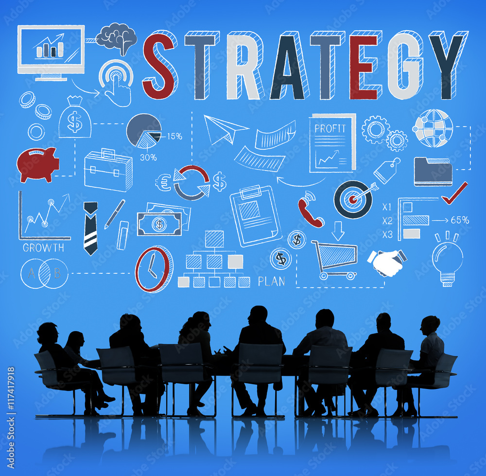 Strategy Operation Planning Tactics Vision Plan Concept