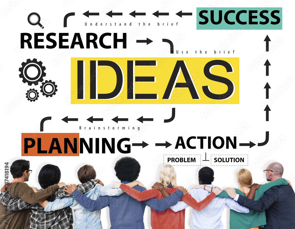 Ideas Research Planning Success Conceptualize Concept