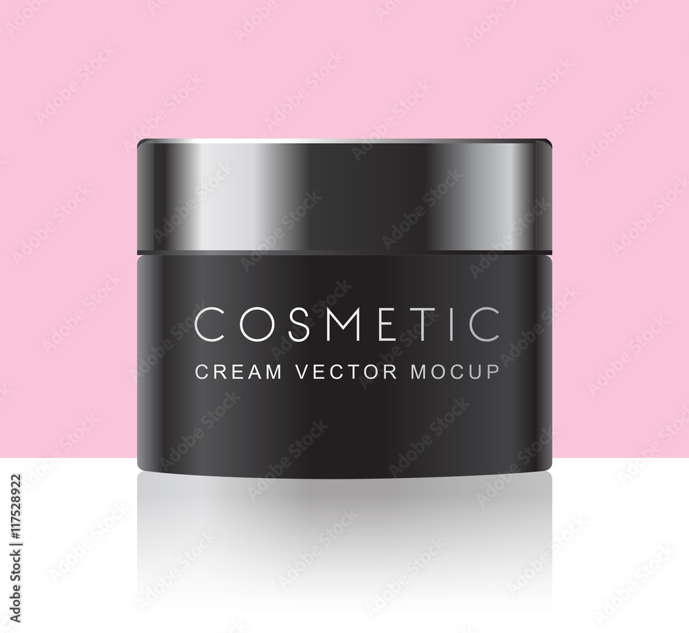 Vector beauty package presentation product