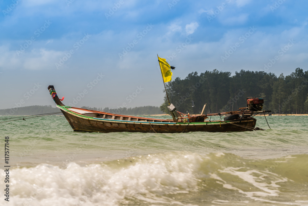 Fishing boat in Phuket, Thailand.