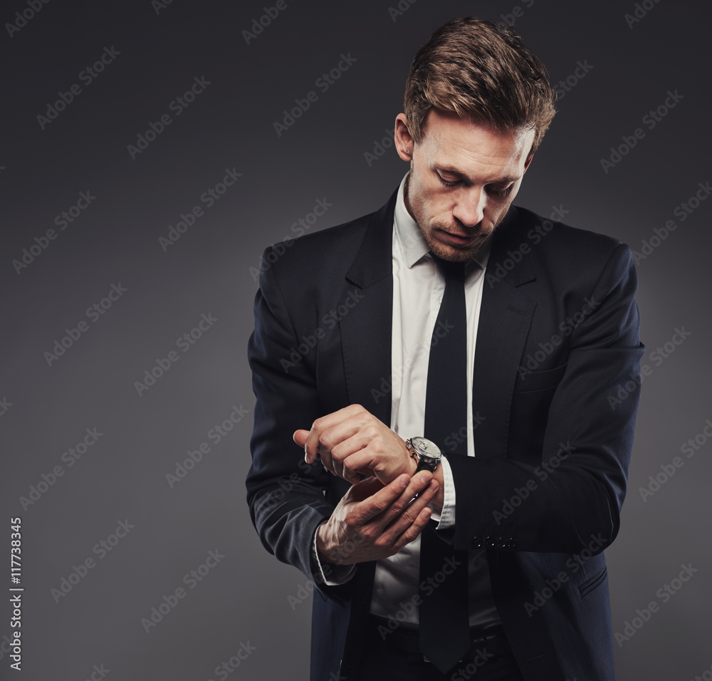 Watches complete a classic suit