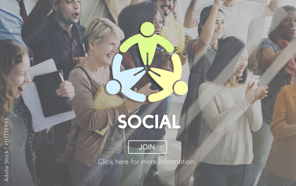 Social Socialize Society Unity Community Global Concept